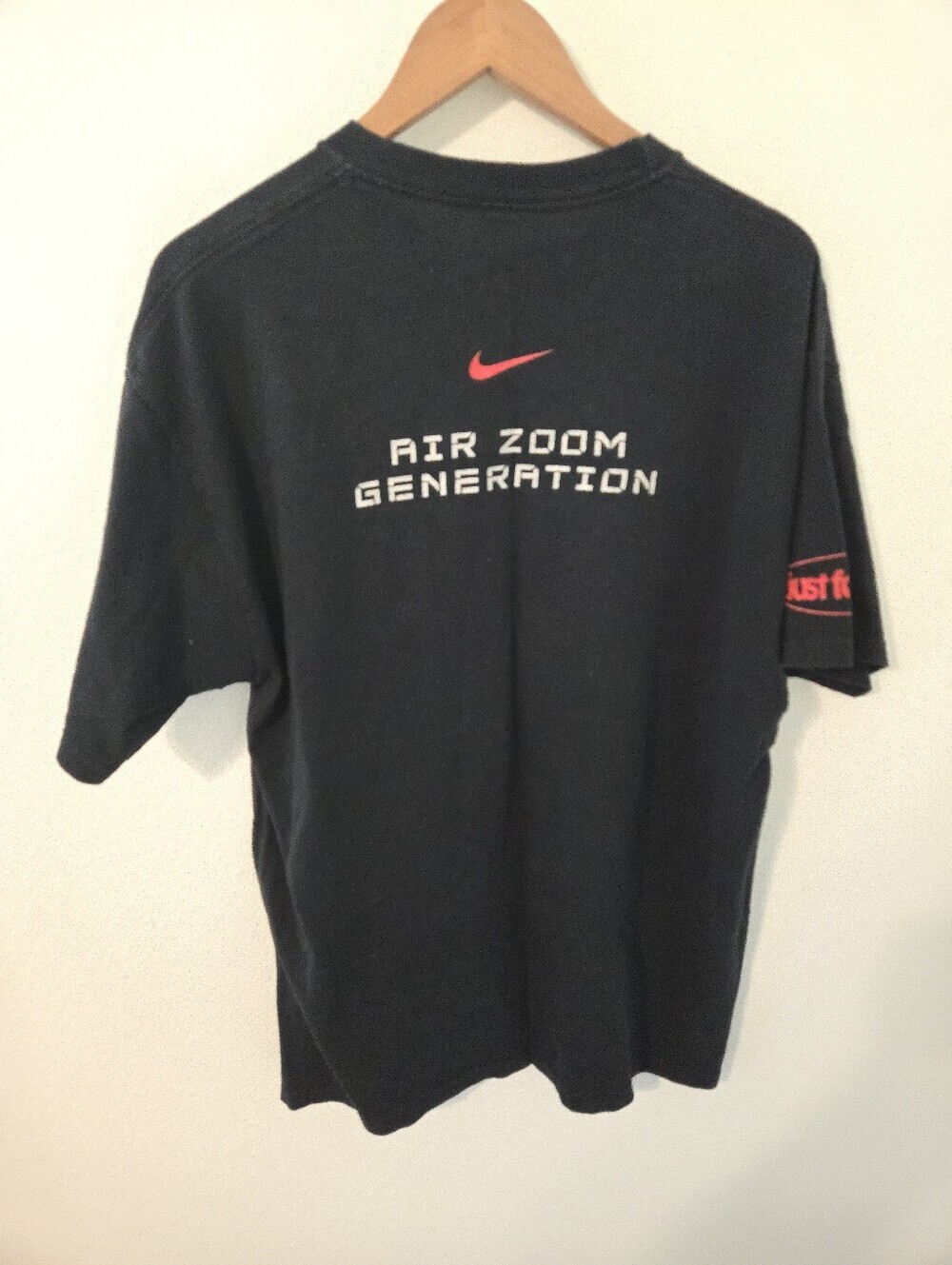 Vintage Nike LeBron James Zoom Generation T Shirt Mens XL Just For Feet - Picture 2 of 6